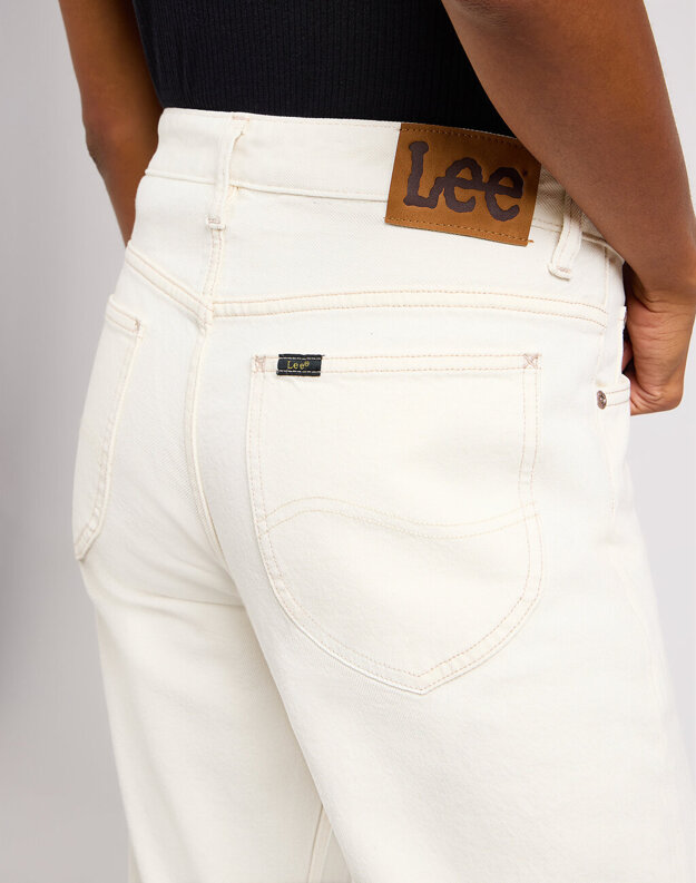 LEE RIDER DAMSKIE SPODNIE JEANSOWE JEANSY DŻINSY CONCRETE WHITE 112349001