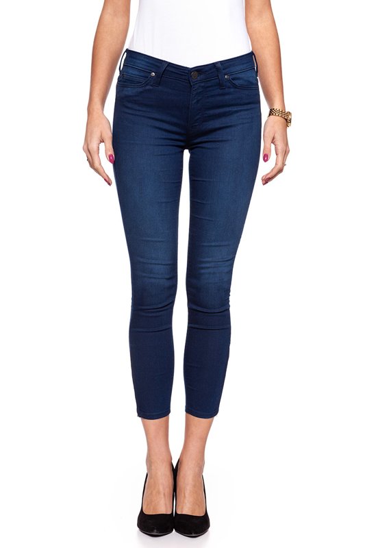 LEE SCARLETT CROPPED DEEP BLUE WORN L30CAQRN