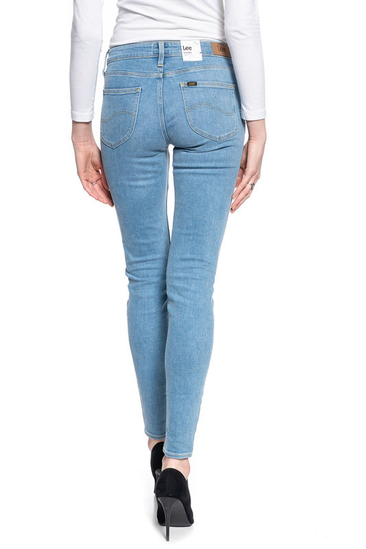 LEE SCARLETT DAMSKIE SPODNIE JEANSOWE GREY LIV L526QDBR