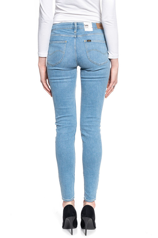 LEE SCARLETT DAMSKIE SPODNIE JEANSOWE GREY LIV L526QDBR