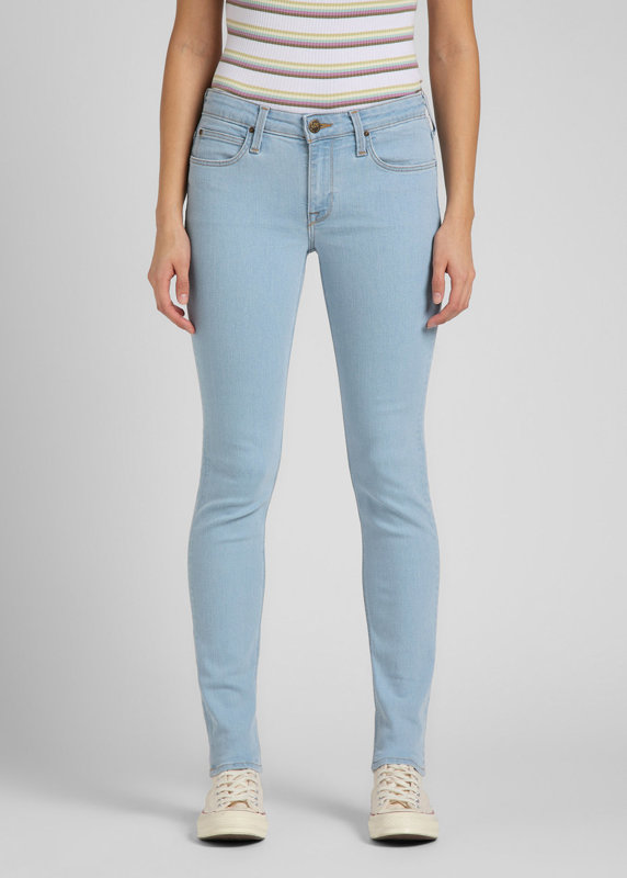 LEE SCARLETT DAMSKIE SPODNIE JEANSOWE LIGHT KALI L526QDCH