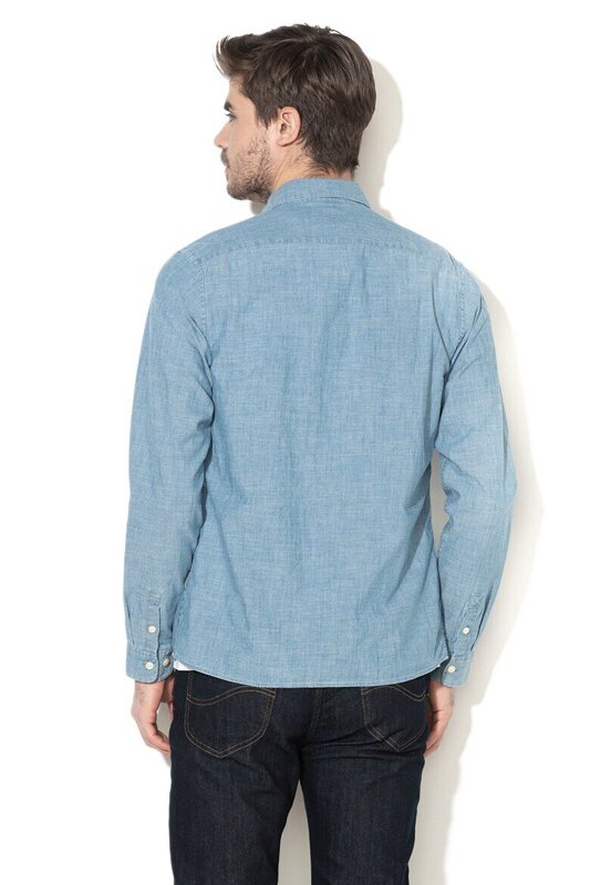 LEE SLIM BUTTON DOWN MĘSKA KOSZULA W PASKI BLUEPRINT L66XWALH