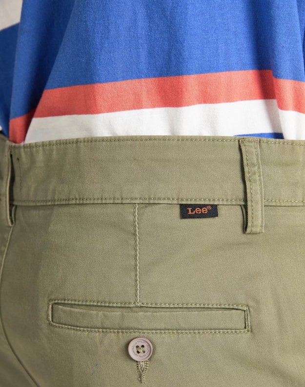 LEE SLIM CHINO SHORT MĘSKIE SZORTY MATERIAŁOWE L73HLA82