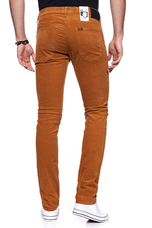 LEE SPODNIE MĘSKIE LUKE COGNAC L719WJ29