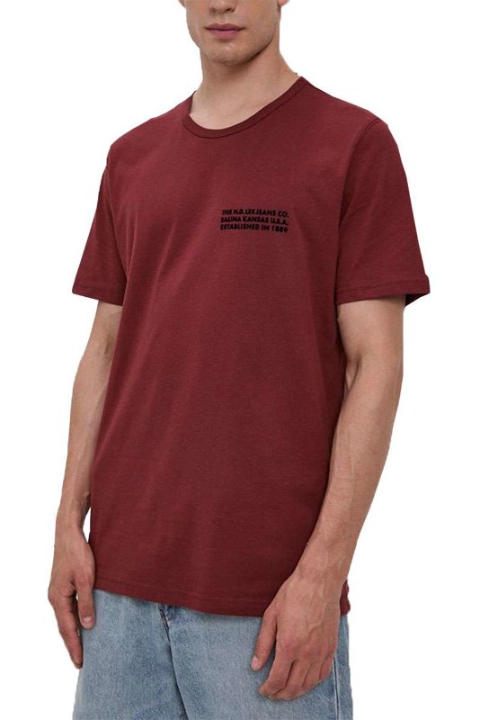 LEE SS TONAL LOGO TEE FIRED BRICK L60LFETM