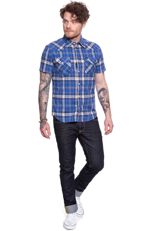 LEE SS WESTERN SUMMER BLUE L640DKNJ