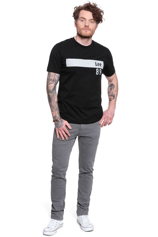 LEE TECH TEE RELAXED FIT BLACK L65ITU01