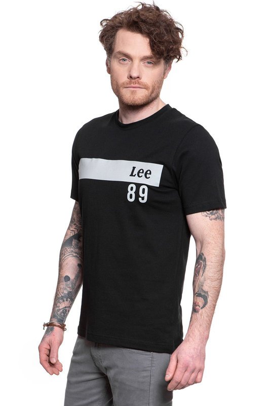 LEE TECH TEE RELAXED FIT BLACK L65ITU01