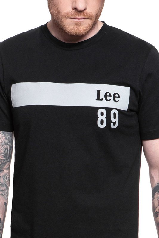 LEE TECH TEE RELAXED FIT BLACK L65ITU01