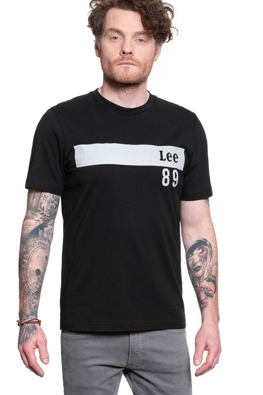 LEE TECH TEE RELAXED FIT BLACK L65ITU01