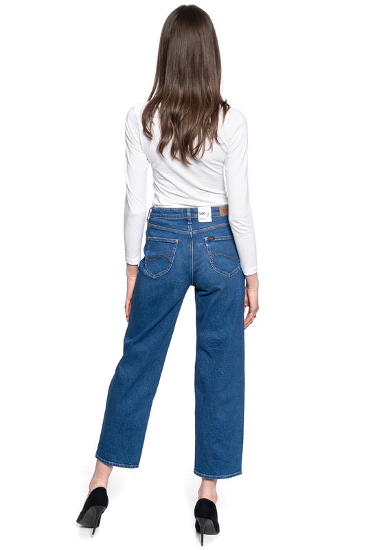 LEE WIDE LEG DAMSKIE SPODNIE JEANSOWE L30SLTYM