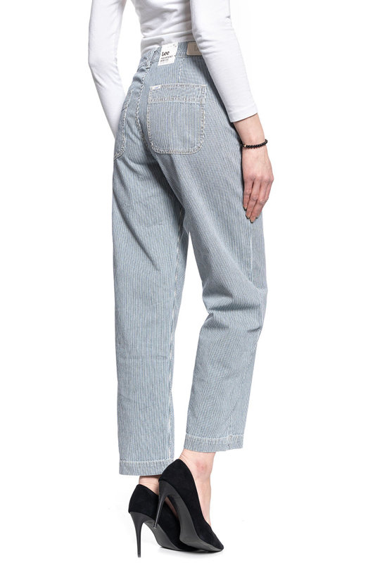 LEE WIDE LEG DAMSKIE SPODNIE JEANSOWE L30YIWLX