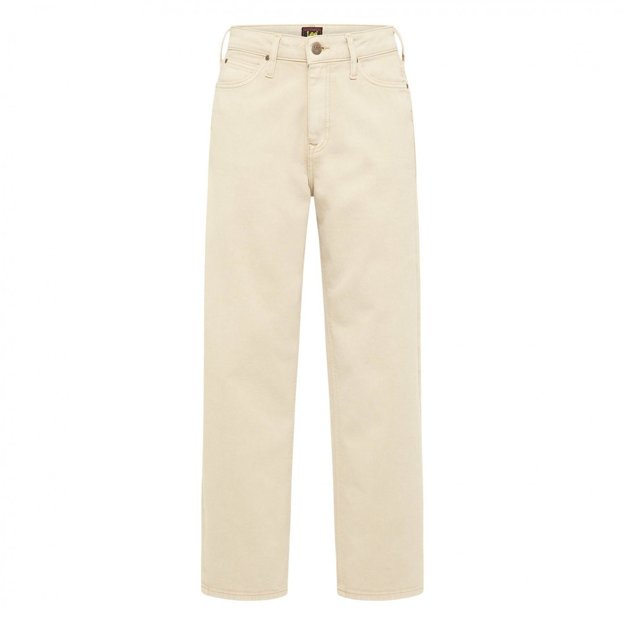 LEE WIDE LEG DAMSKIE SPODNIE JEANSOWE SERVICE SAND L30SQHCN