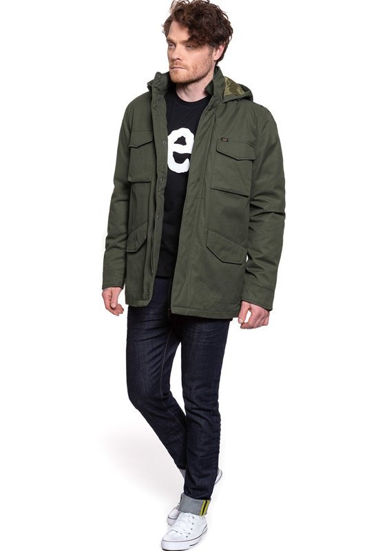 LEE WINTER FIELD JACKET SERPICO GREEN L86SVPOJ