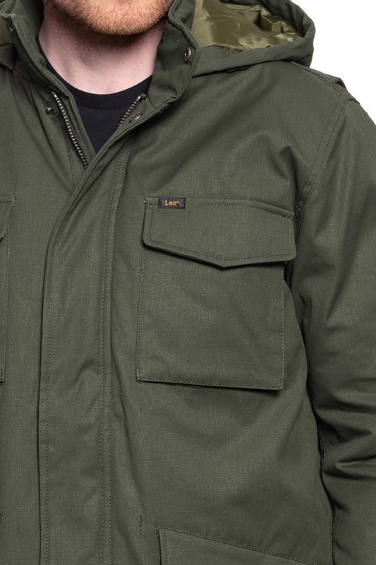 LEE WINTER FIELD JACKET SERPICO GREEN L86SVPOJ