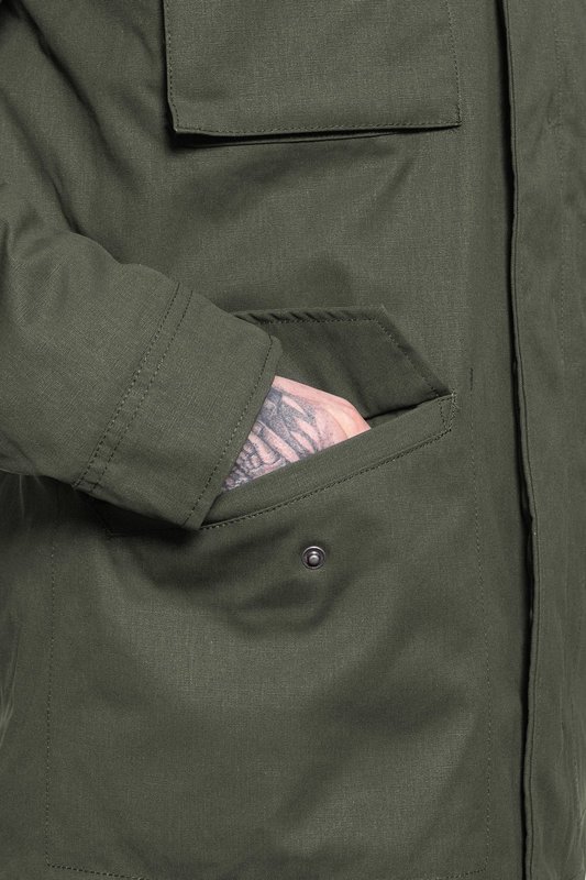 LEE WINTER FIELD JACKET SERPICO GREEN L86SVPOJ