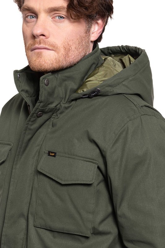 LEE WINTER FIELD JACKET SERPICO GREEN L86SVPOJ