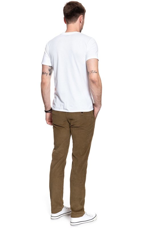 LEVI’S 502 REGULAR TAPER MĘSKIE SPODNIE SZTRUKSOWE SZTRUKS BROWN 521630008