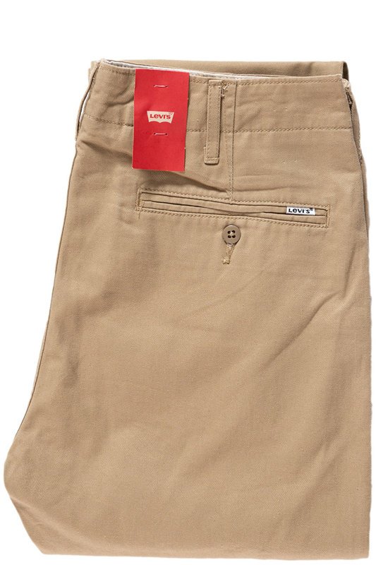 LEVI’S 502 TRUE CHINO MĘSKIE SPODNIE MATERIAŁOWE CHINO BEIGE 521630000