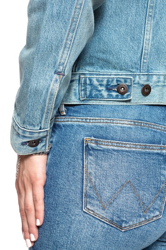 LEVI’S JAPAN BOYFRIEND TRUCKER JACKET DAMSKA KURTKA JEANSOWA JEANS DŻINSOWA BLUE 275500018