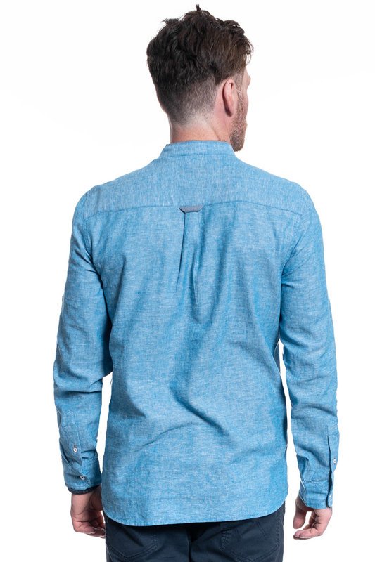 MĘSKA KOSZULA MATERIAŁOWA MUSTANG CASPER LINEN SHIRT 1009583 5320