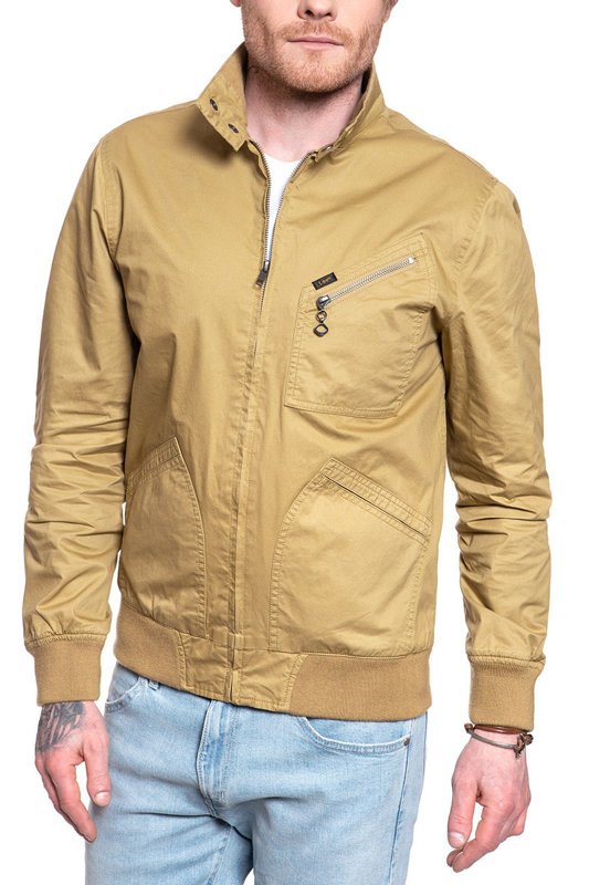 MĘSKA KURTKA PRZEJŚCIOWA LEE HARRINGTON JACKET SAFARI L86LTOSH