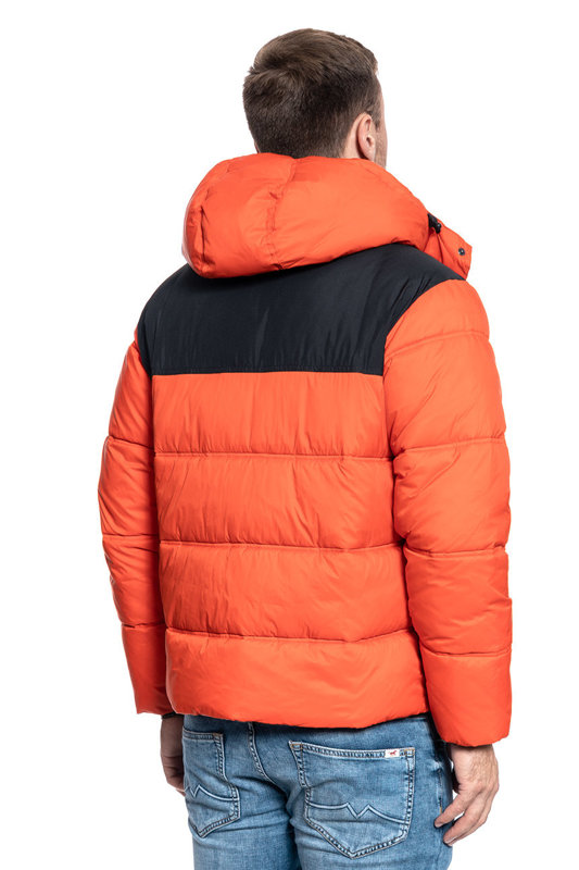 MĘSKA KURTKA ZIMOWA LEE PUFFER JACKET POINCIANA L86NSZOL