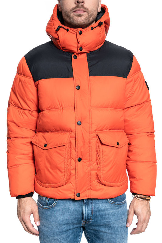 MĘSKA KURTKA ZIMOWA LEE PUFFER JACKET POINCIANA L86NSZOL