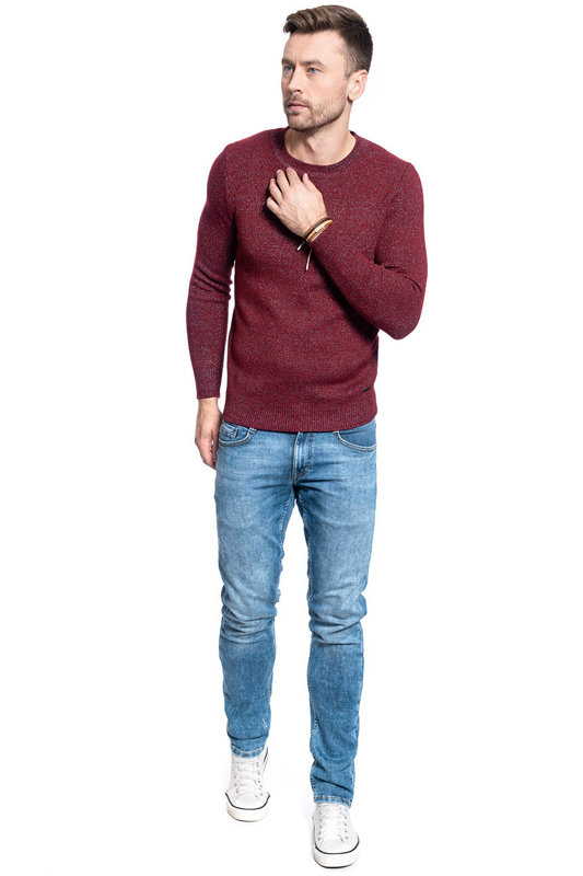 MĘSKI SWETER MUSTANG Emil C Soft Knit 1009788 7145