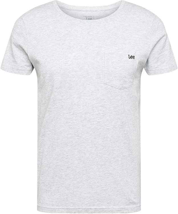 MĘSKI T-SHIRT LEE LEE POCKET TEE SHARP GREY MELE L65YBC03