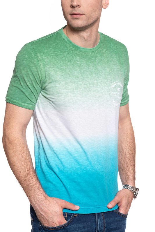 MĘSKI T-SHIRT MUSTANG ALEX C DIP DYE 1009635 6398