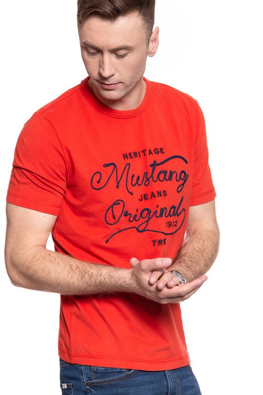 MĘSKI T-SHIRT MUSTANG ALEX C EMBRO AW 1008954 7179