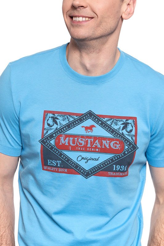 MĘSKI T-SHIRT MUSTANG ALEX C PRINT 1009504 5094