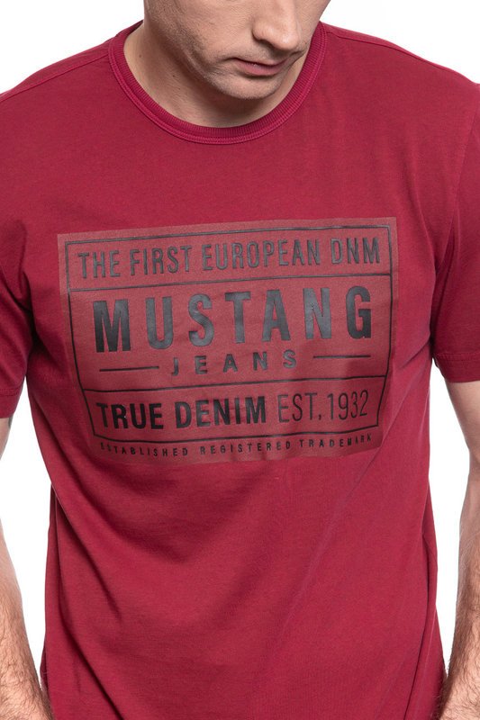 MĘSKI T-SHIRT MUSTANG ALEX C PRINT 1009971 7145