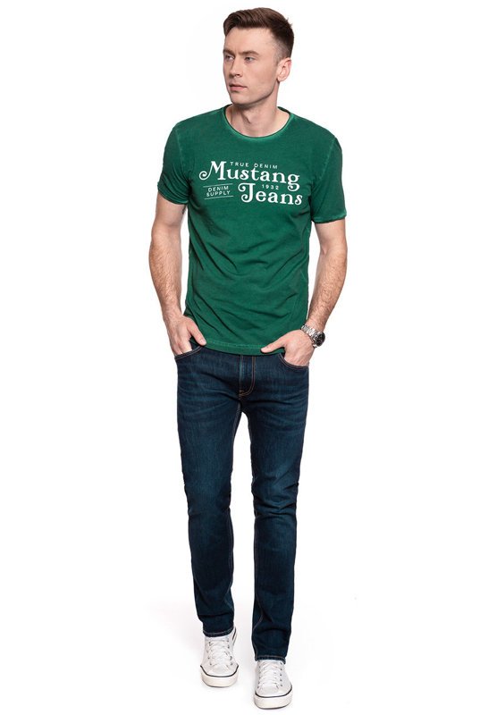 MĘSKI T-SHIRT MUSTANG ALEX C PRINT CPD 1009040 6440