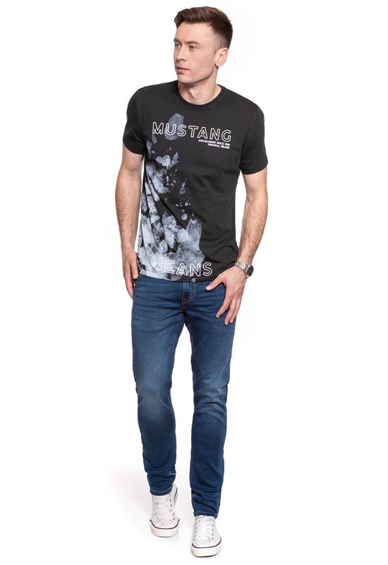 MĘSKI T-SHIRT MUSTANG Alex C Print 1009947 4142