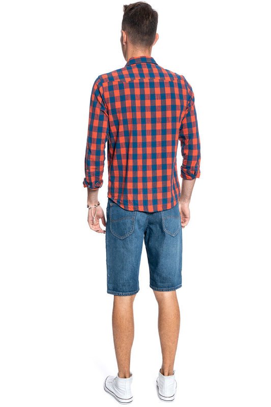 MĘSKIE SPODENKI JEANSOWE LEE 5 POCKET SHORT RIGID MID L73ELJWG