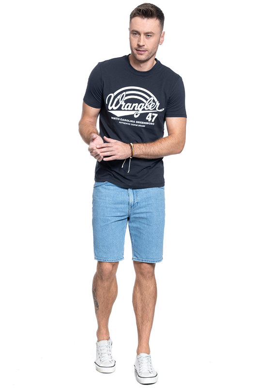 MĘSKIE SPODENKI JEANSOWE LEE PIPES TAPERED SHORTS TAC L73ZGGFB