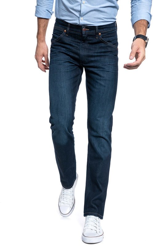 MĘSKIE SPODNIE JEANSOWE WRANGLER ICONS BLUE BLONE W1MZXG313