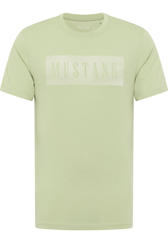 MUSTANG AUSTIN MĘSKI T-SHIRT KOSZULKA NADRUK SWAMP 1014937 6190