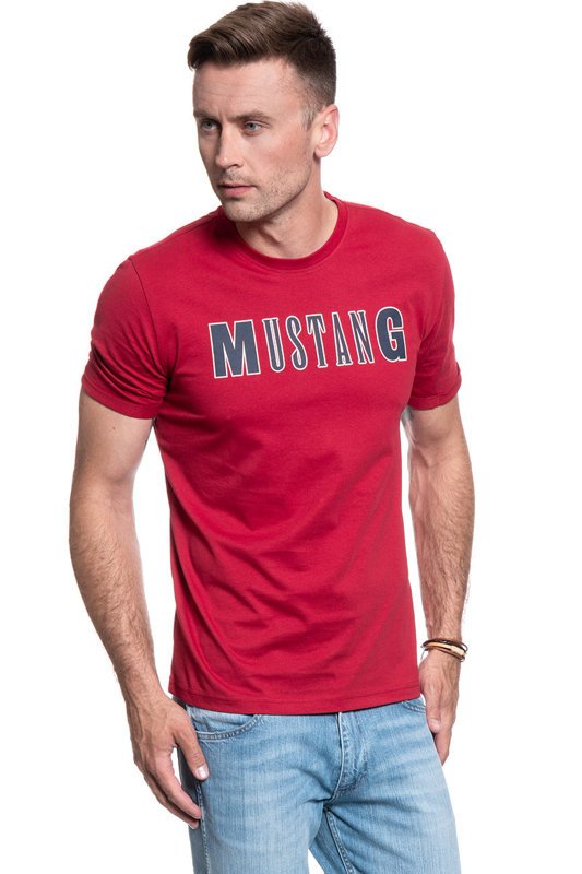 MUSTANG Alex C LOGO Tee 1010708 7189