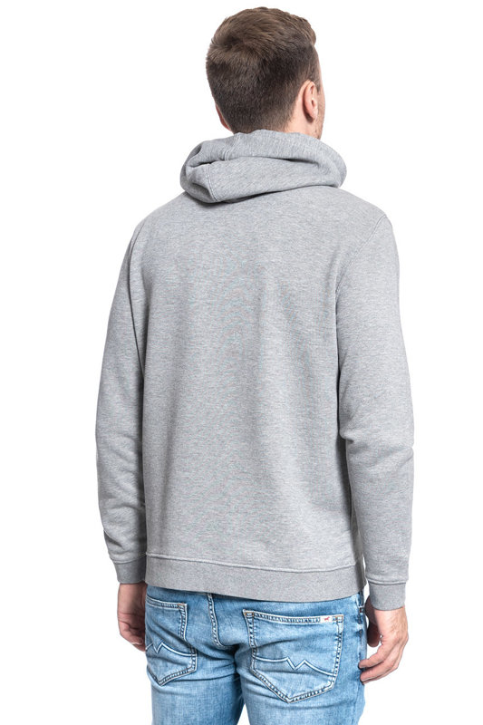 MUSTANG BLUZA Hoody MID GREY MELANGE 1006289 4140