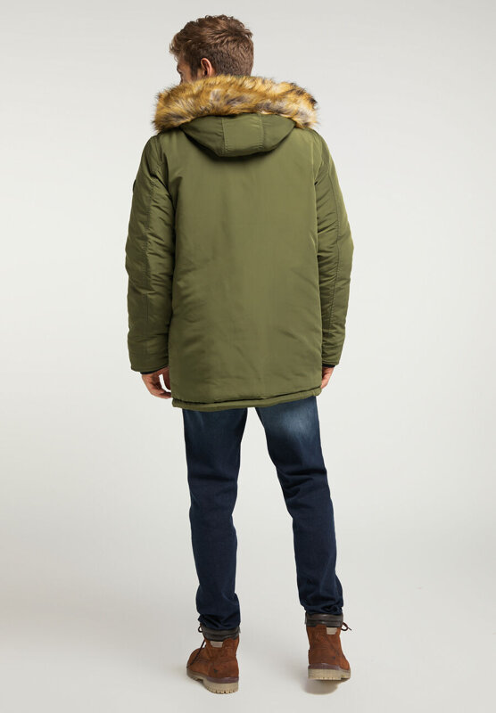 MUSTANG DANIEL H PARKA MĘSKA KURTKA ZIMOWA OLIVE GREEN 1008863 6422