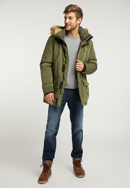 MUSTANG DANIEL H PARKA MĘSKA KURTKA ZIMOWA OLIVE GREEN 1008863 6422