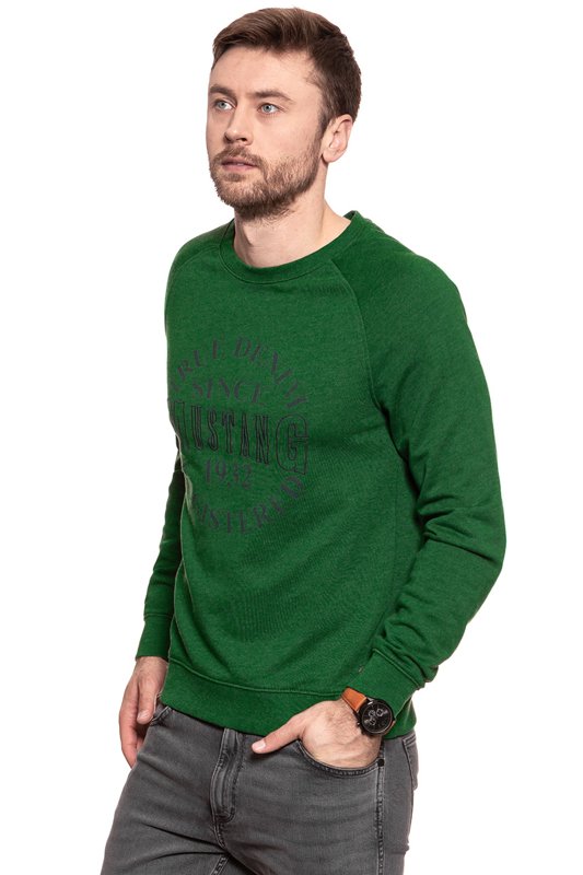 MUSTANG Embro Sweatshirt MĘSKI SWETER KLASYCZNY EDEN 1006627 6489