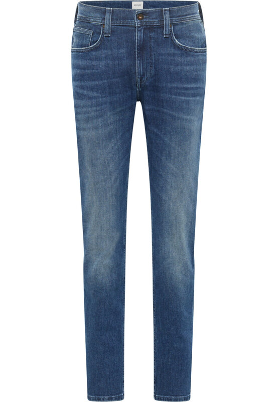 MUSTANG MĘSKIE SPODNIE JEANSOWE JEANSY ORLANDO SLIM DENIM BLUE 1014599 5000 903