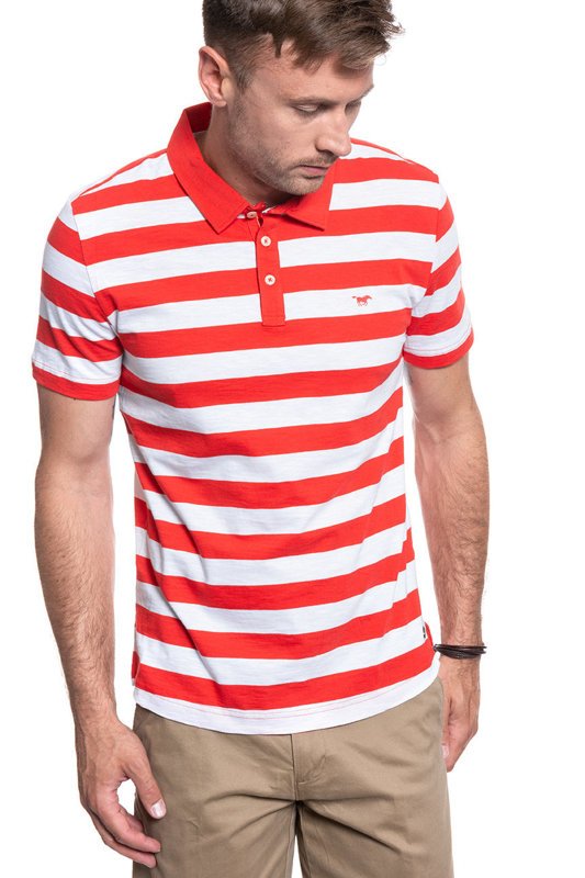 MUSTANG Pablo stripe Polo 1009494 11671