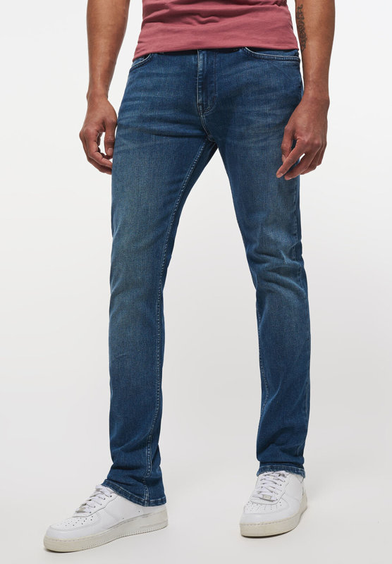 MUSTANG STYLE FRISCO MĘSKIE SPODNIE JEANSOWE DENIM BLUE 1013415 5000 782