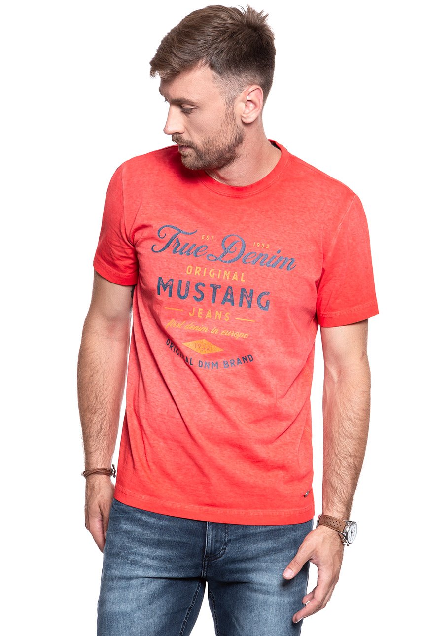 MUSTANG T SHIRT Alex C Print 1008961 7179