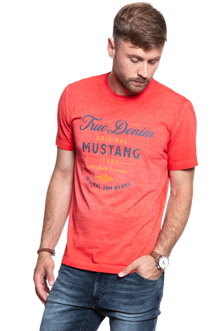 MUSTANG T SHIRT Alex C Print 1008961 7179